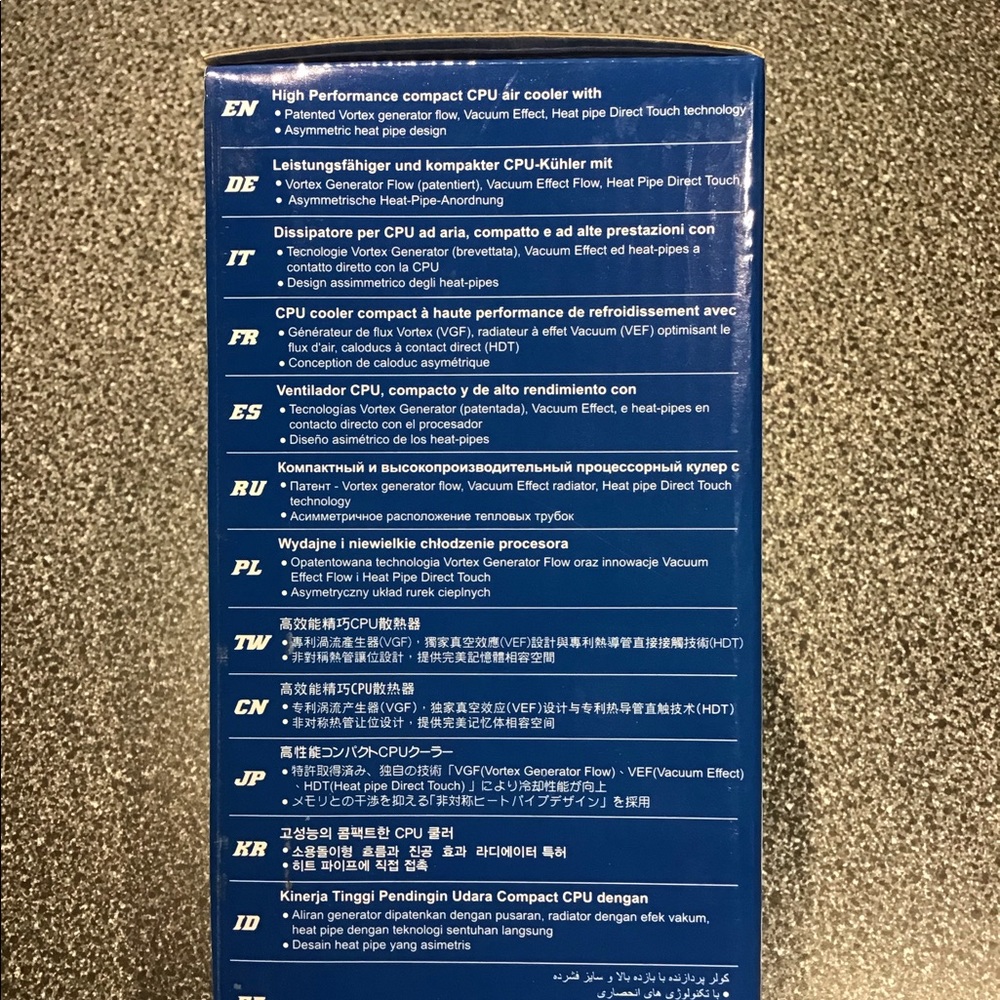 NIB Enermax ETS-N30 II Compact Intel/AMD CPU Cooler With Blue LED Light - Picture 4 of 4